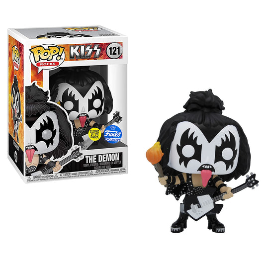 Funko POP! Rocks KISS: The Demon - Glow in the Dark Exclusive #121