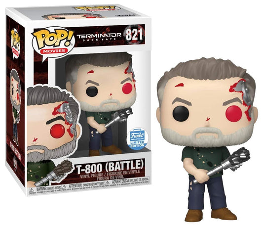 Funko POP! Movies T-800 Battle Terminator Dark Fate #821