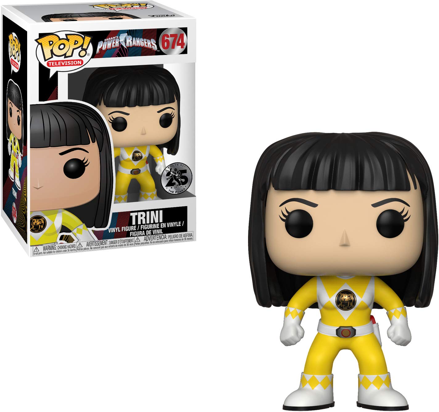 Funko POP! Television: Power Rangers Trini #674 [Yellow Ranger]