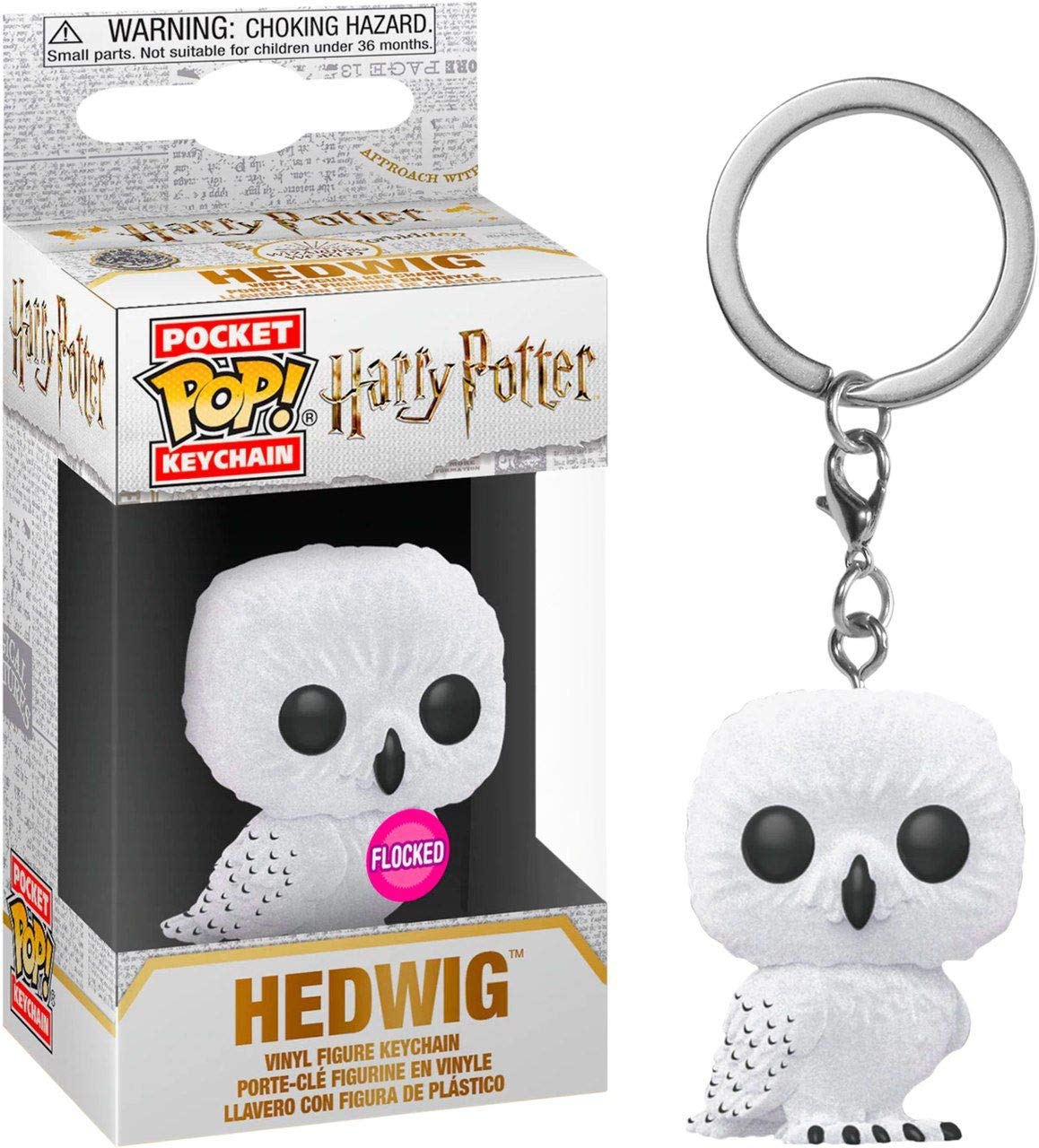 Funko Pocket POP! Keychain Harry Potter Hedwig [Flocked]