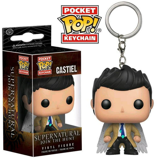 Funko Pocket POP! Keychain Supernatural Castiel with Wings