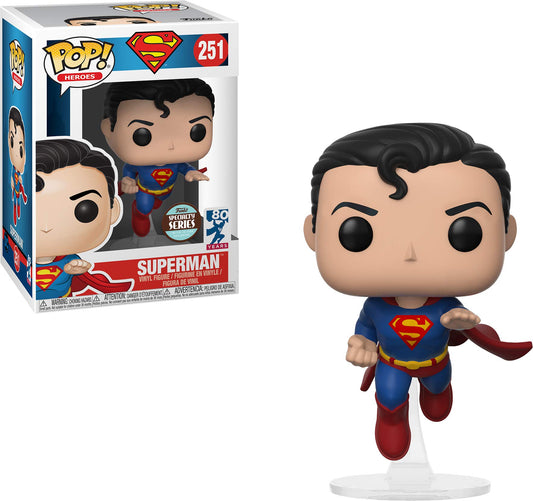 Funko POP! Heroes DC Superman - Superman #251 [Flying, 80th Anniversary] Specialty Series Exclusive