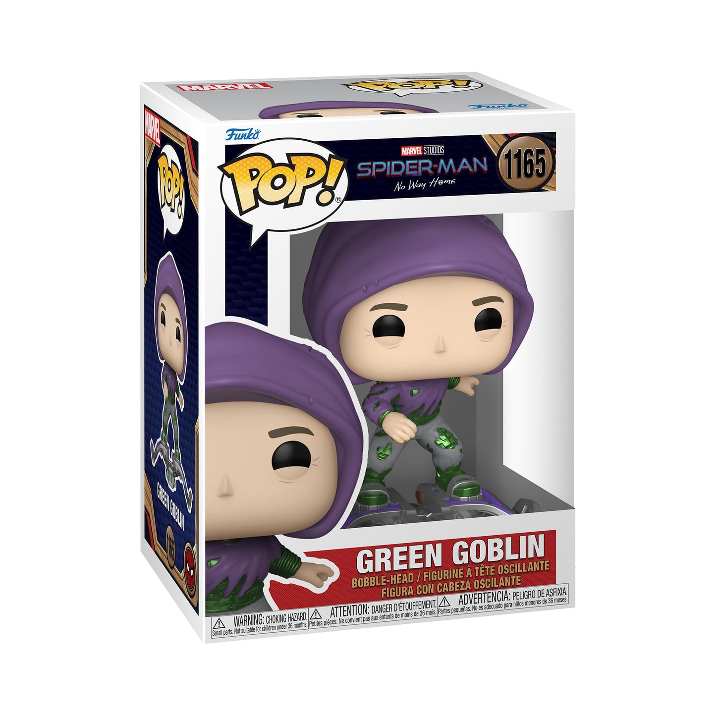 Funko POP! Marvel - Spider-Man No Way Home - Green Goblin (Unmasked) #1165