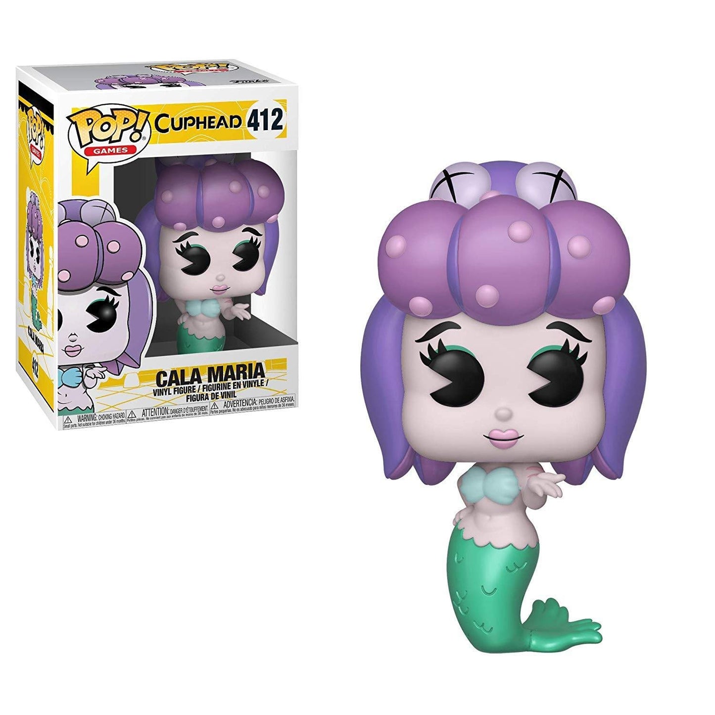 Funko POP! Games Cuphead Cala Maria #412