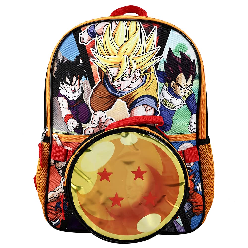 Dragon Ball Z Sublimated Backpack and Lunch Tote Set