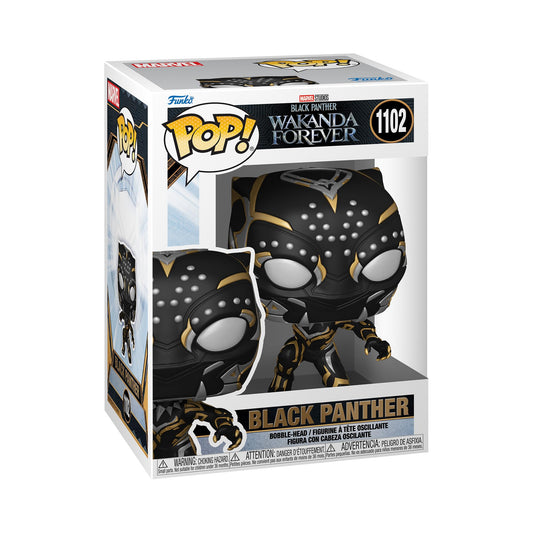 Funko POP! Marvel - Black Panther: Wakanda Forever - Black Panther #1102 [Crouching]