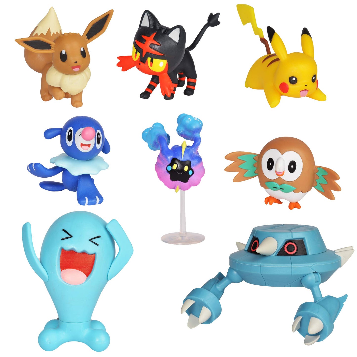 Pokemon Battle Figure Multi-8-Pack Featuring Metang & Wobbuffet