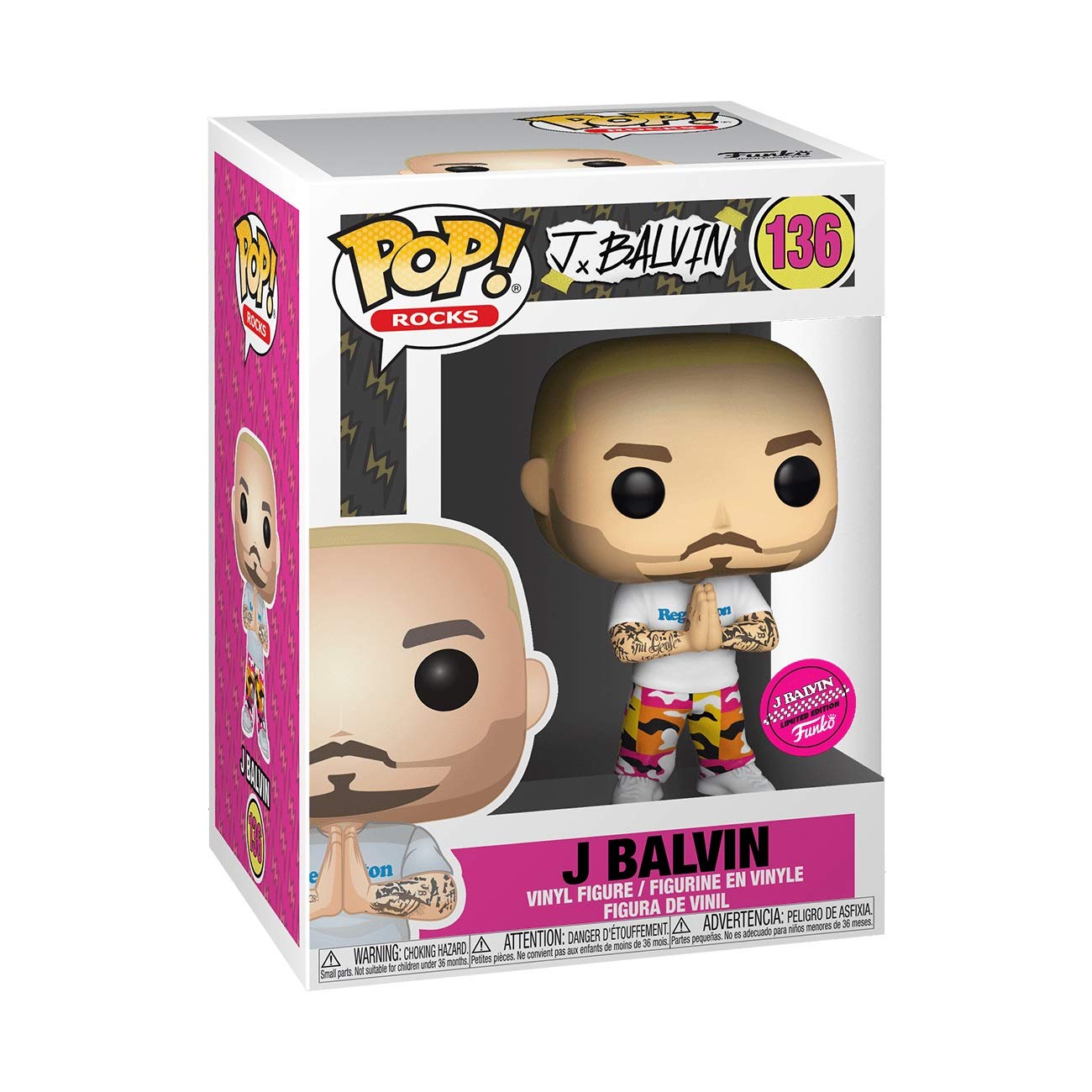 Funko POP! Rocks: J Balvin (Exclusive)