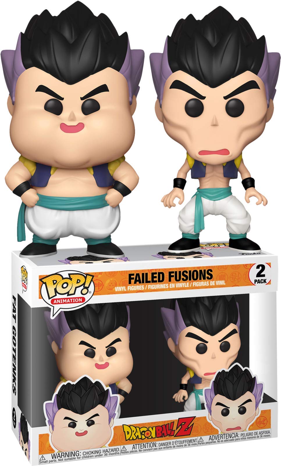 Funko POP! Animation Dragon Ball Z Failed Fusions 2 Pack