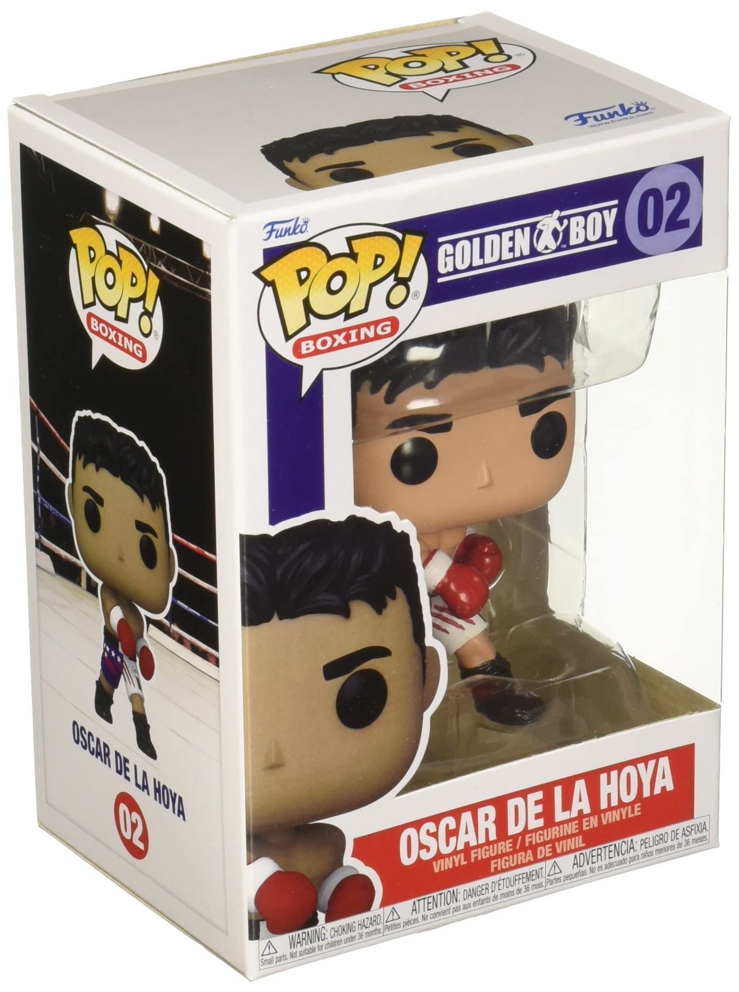 Funko POP! Boxing Golden Boy Oscar De La Hoya #02