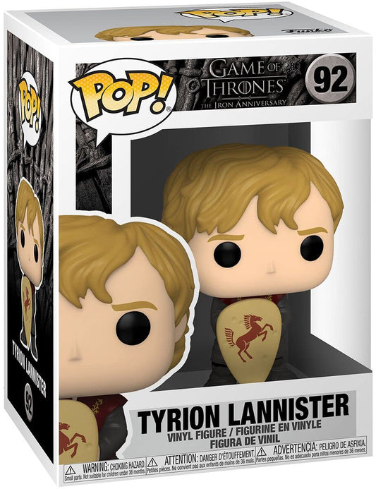 Funko POP! Television Game of Thrones - Tyrion with Shield, Multicolor