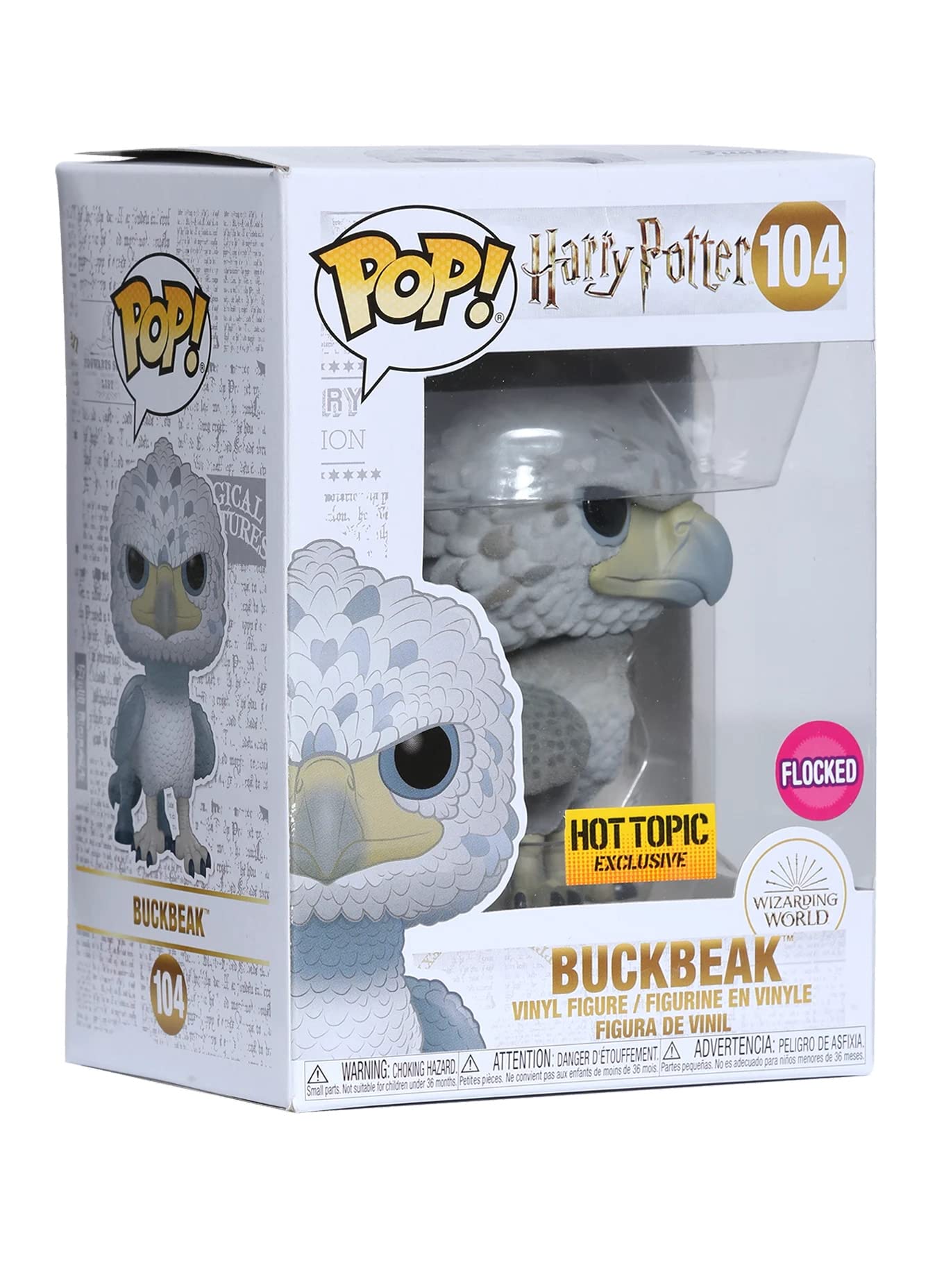 Funko POP! Harry Potter Buckbeak #104 Flocked Exclusive