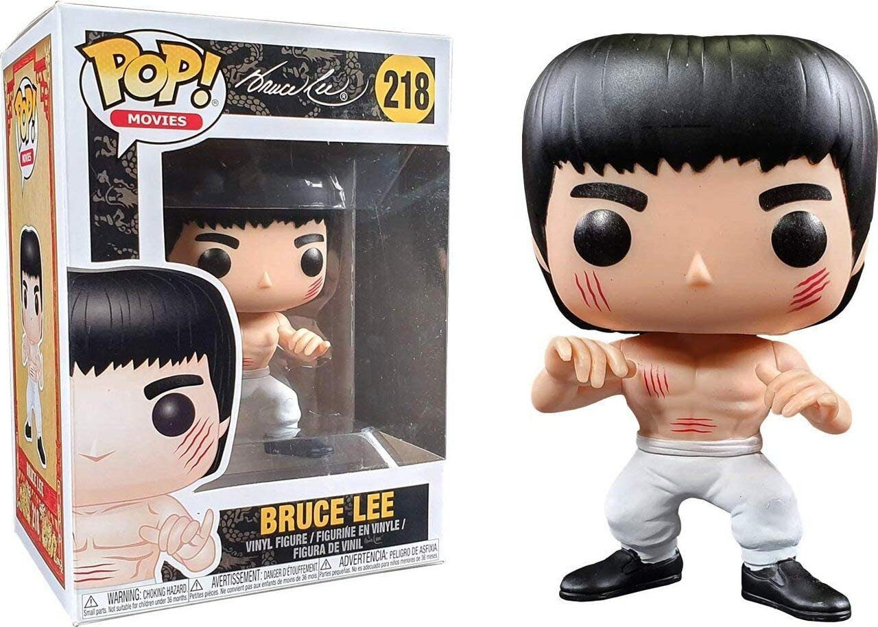 Funko POP! Movies #218 Bruce Lee White Pants and Scars (Bait Exclusive)