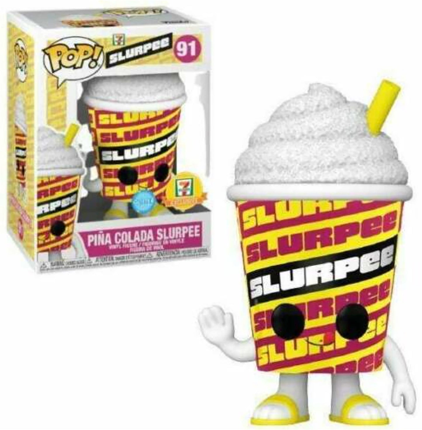 Funko POP! Ad Icons 7-11 Slurpee Pina Colada Slurpee #91 [Glitter] Exclusive