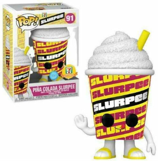 Funko POP! Ad Icons 7-11 Slurpee Pina Colada Slurpee #91 [Glitter] Exclusive