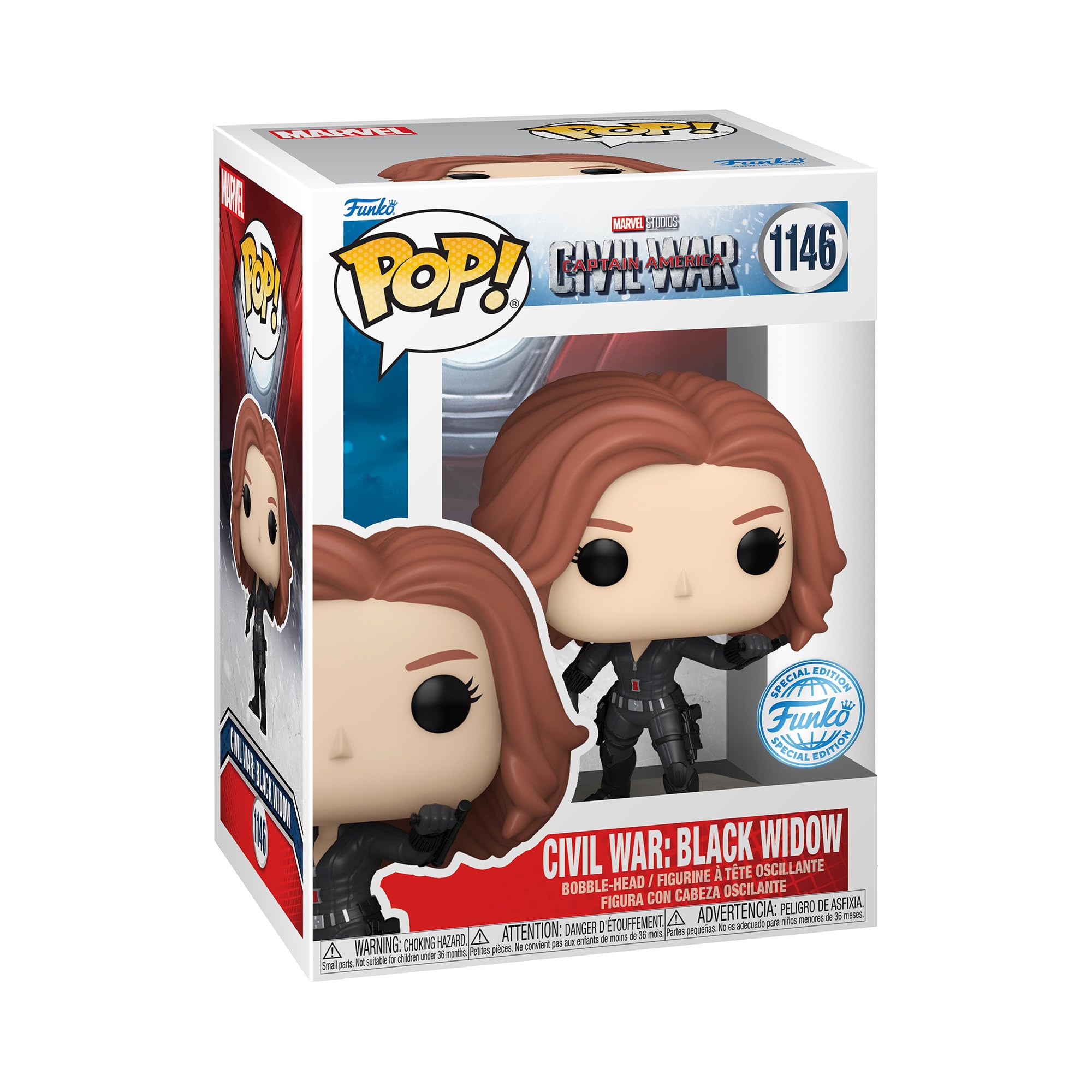 Funko POP! Marvel: Captain America - Civil War - Spider-Man - Build A Funko POP! Marvel: Captain America - Civil War - Spider-Man - Build A
