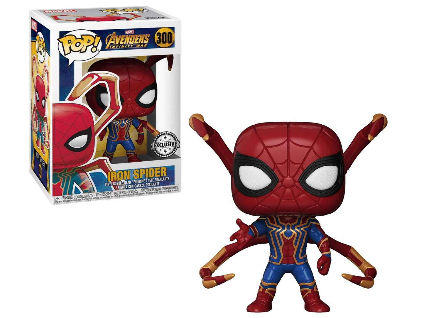 Funko POP! Movies Avengers Infinity War Iron Spider with Legs Exclusive