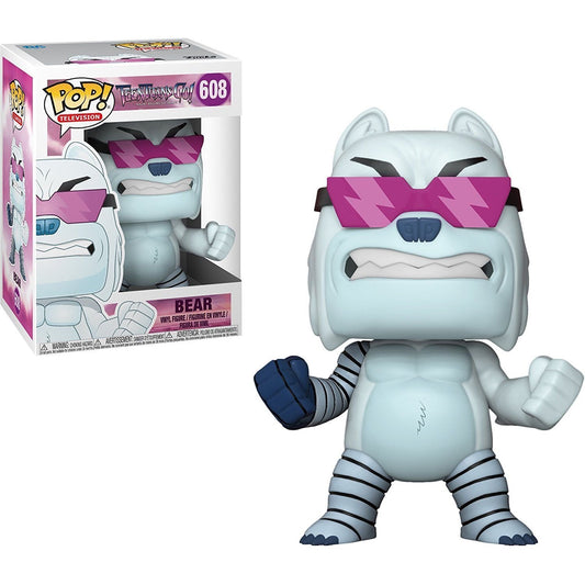 Funko POP! Television: Teen Titans Go! - Flocked Bear (Toys R Us Exclusive)