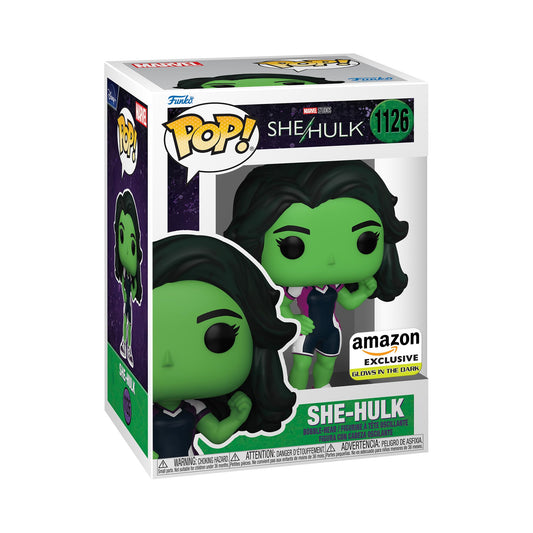 Funko POP! Marvel - She-Hulk: Attorney at Law - She-Hulk #1126 [Glows in the Dark]