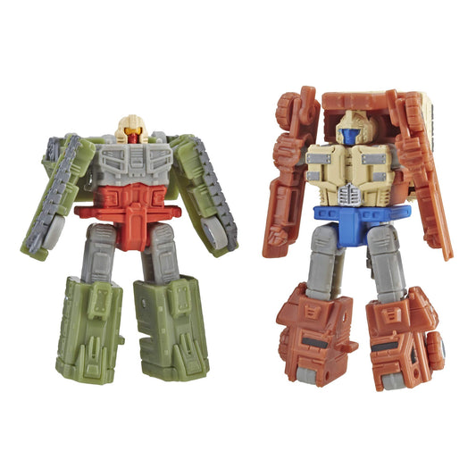 Transformers Generations War for Cybertron: Siege Micromaster Wfc-S6 Autobot Battle Patrol 2 Pack Action Figure Toys