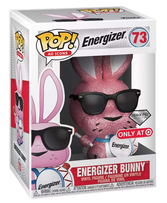 Funko POP! Ad Icons Energizer Bunny #73 [Diamond Glitter] Exclusive