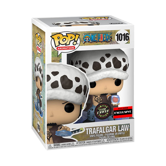 Funko POP! Animation One Piece CHASE Trafalgar Law #1016 [Glows in the Dark] Exclusive