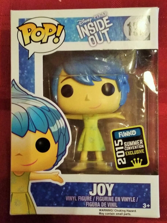 Funko POP! Disney Pixar Inside Out 132 Joy 2015 Summer Convention Exclusive