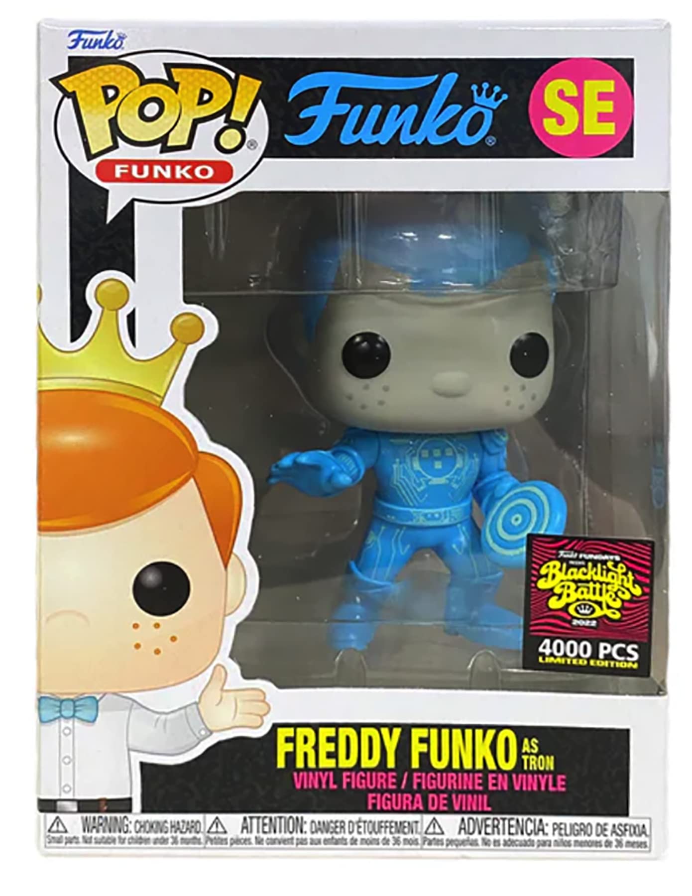 Funko Pop! Freddy as Tron Box of Fun 2022 Exclusive Pop LE4000