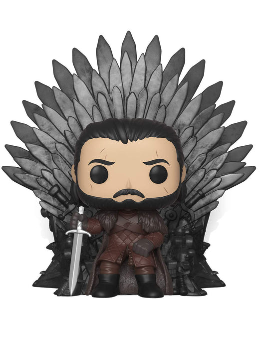 Funko POP! Deluxe: Game of Thrones Jon Snow Sitting On Iron Throne