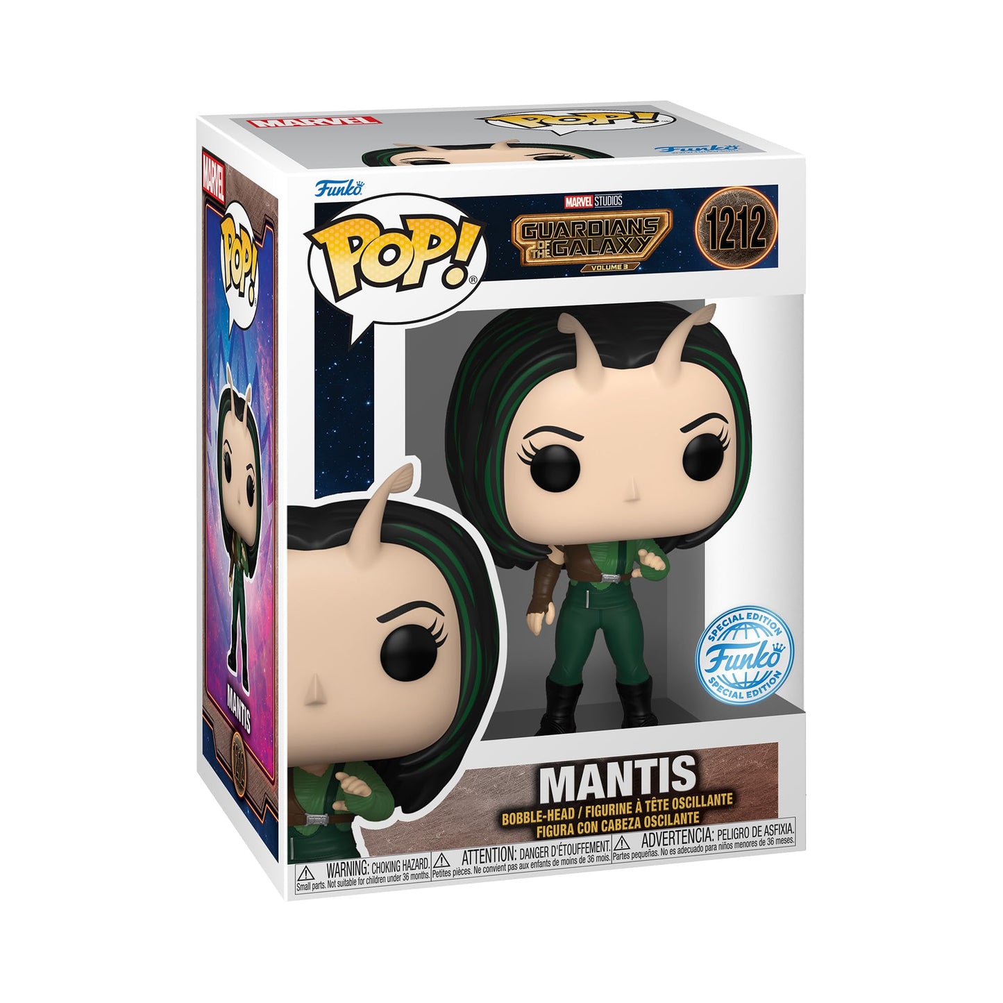 Funko POP! Vinyl: Guardians of The Galaxy 3 - Mantis - Guardians of The Galaxy - Amazon Exclusive - Collectable Vinyl Figure - Gift Idea - Official Merchandise - Toys for Kids & Adults - Movies Fans