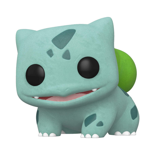 Funko POP! Games Pokemon - Flocked Bulbasaur, Spring Convention Exclusive