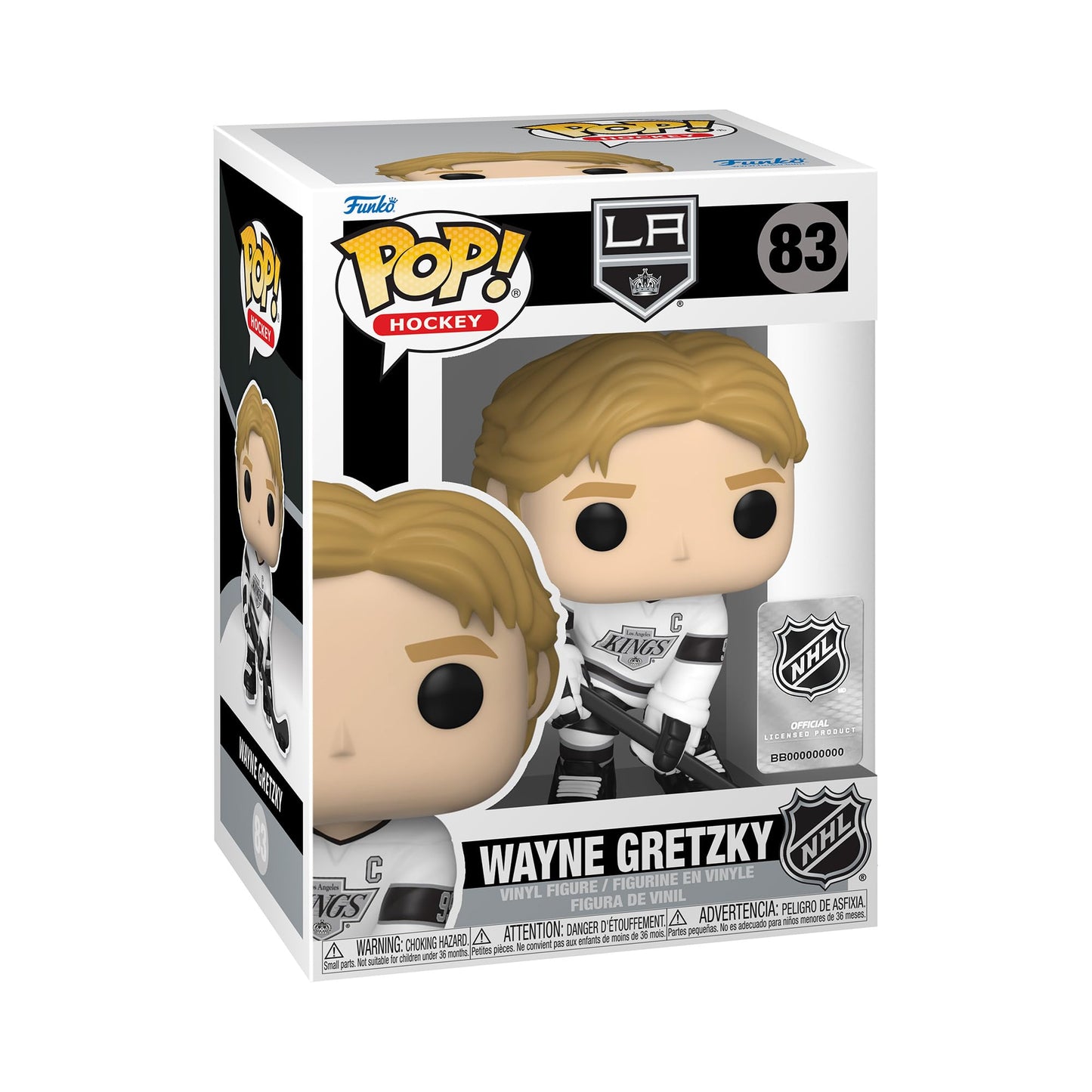 Funko POP NHL: Legends - Wayne Gretzky (LA Kings), Multicolor, (59347)