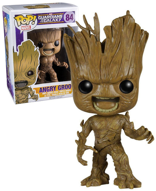 Funko POP! Marvel Guardians of the Galaxy Angry Groot #84 Exclusive