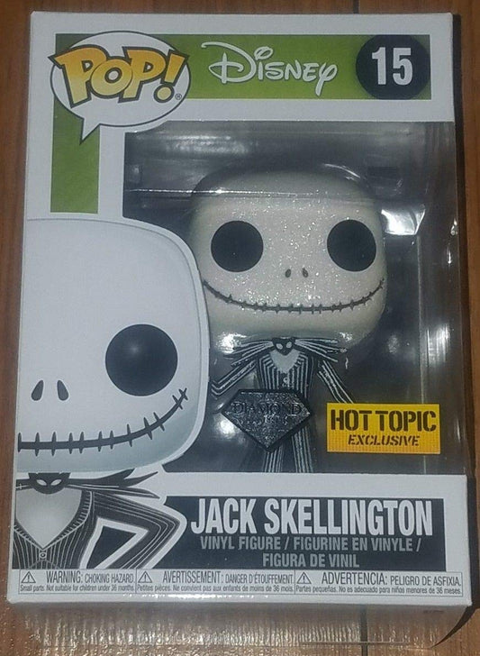 Funko POP! Disney: Jack Skellington [Diamond Collection] #15 Exclusive