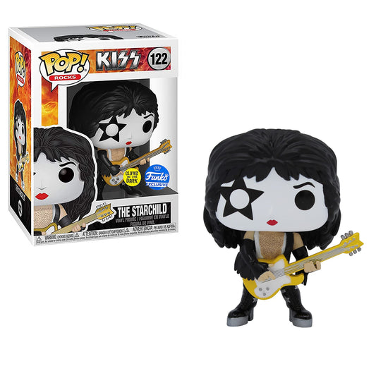 Funko POP! Rocks KISS: The Starchild - Glow in the Dark Exclusive #122
