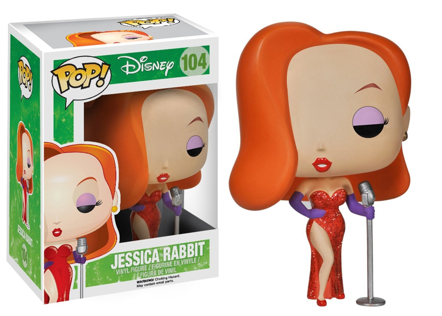 Funko POP! Disney: Roger Rabbit Jessica Rabbit #104