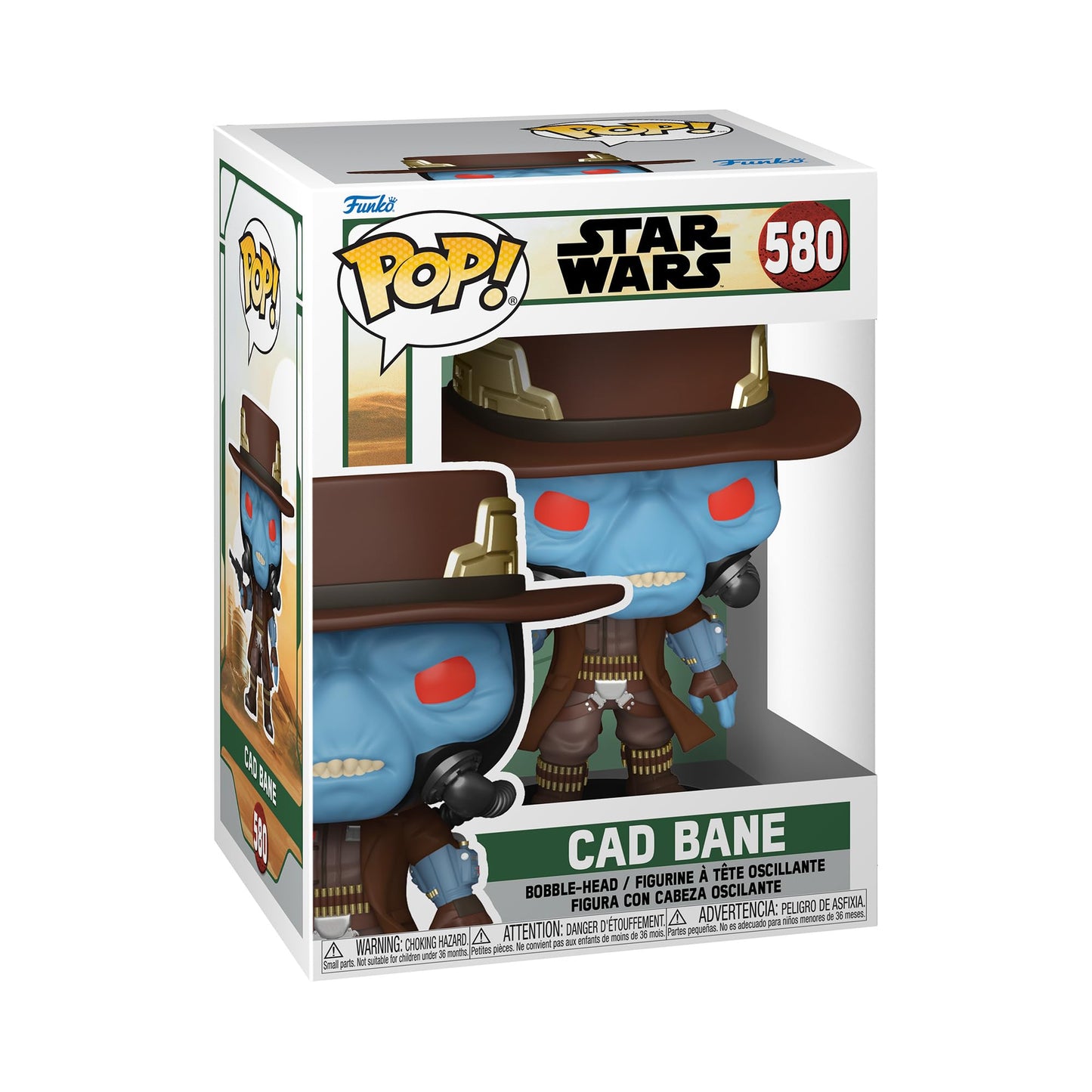 Funko POP! Star Wars - The Book of Boba Fett - Cad Bane #580