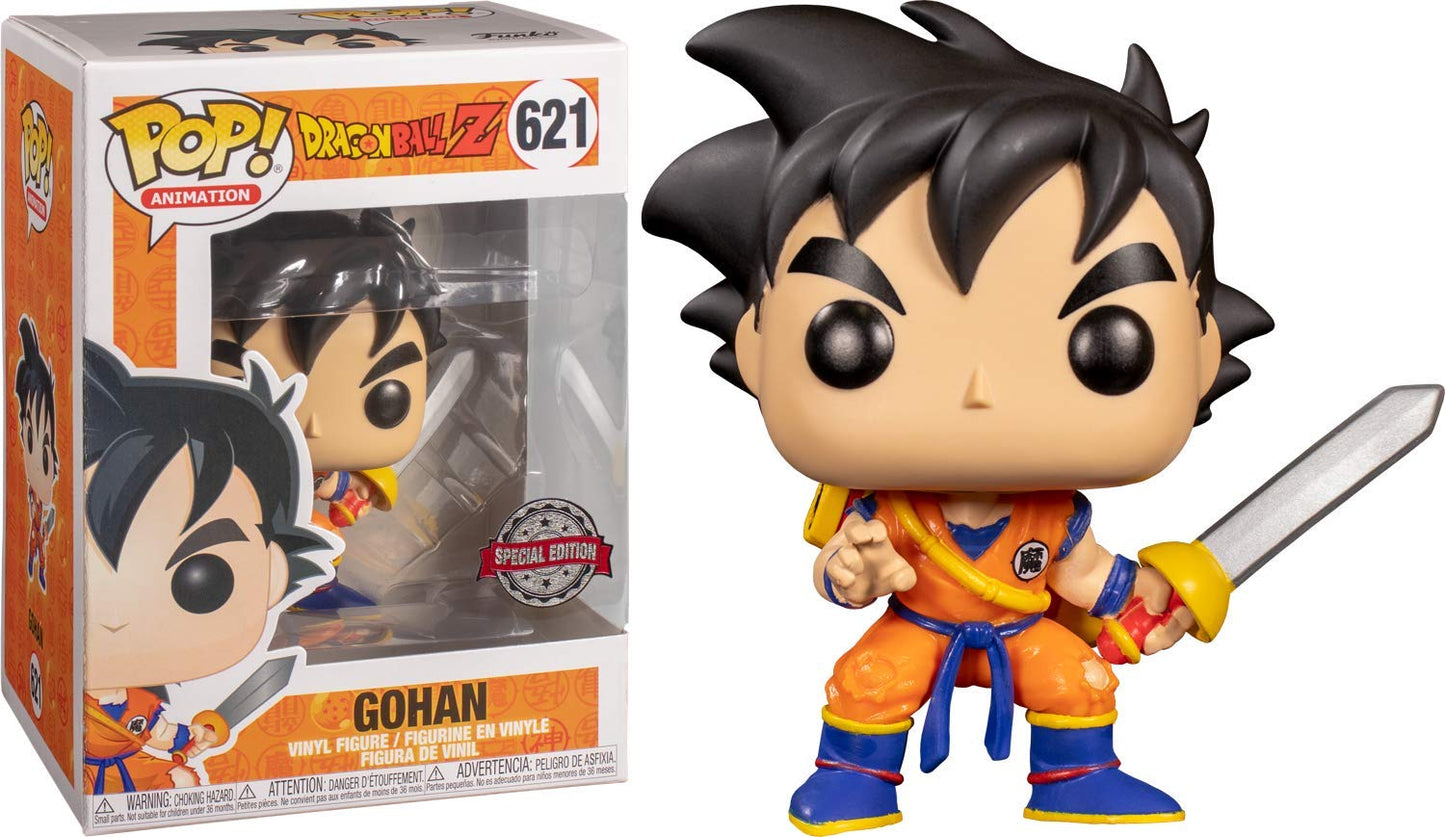 Funko POP! Animation Dragon Ball Z Young Gohan with Sword Insider Club Exclusive