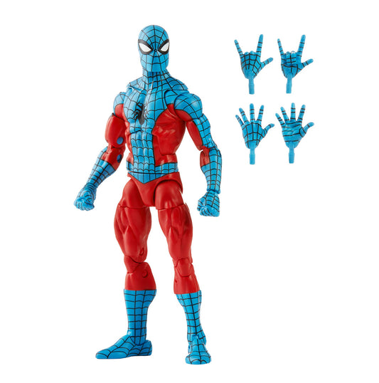 Hasbro Marvel Legends Series 6-inch Scale Action Figure Toy Web-Man Premium Design, 1 Figure, and 4 Accessories