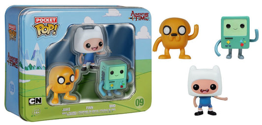 Funko Pocket POP! Adventure Time Tin- Jake, Finn, BMO