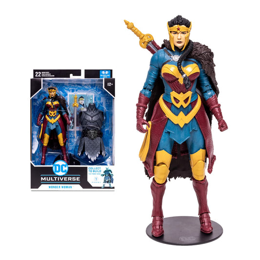 McFarlane Toys DC Multiverse Wonder Woman Endless Winter 7" Action Figure with Build-A Frost King