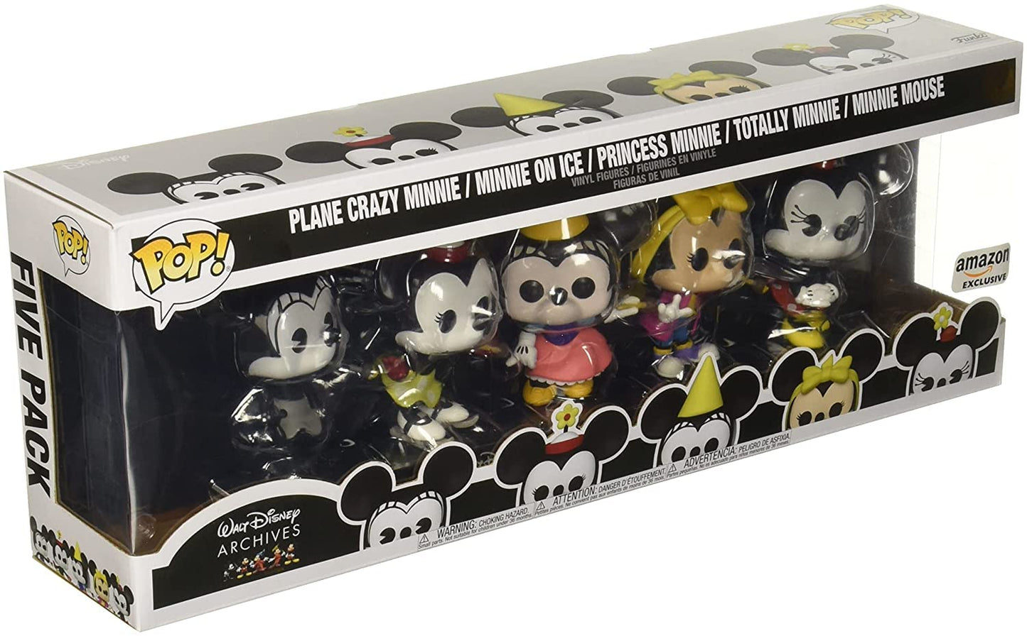 Funko POP! Disney: Minnie Mouse 5 Pack Exclusive