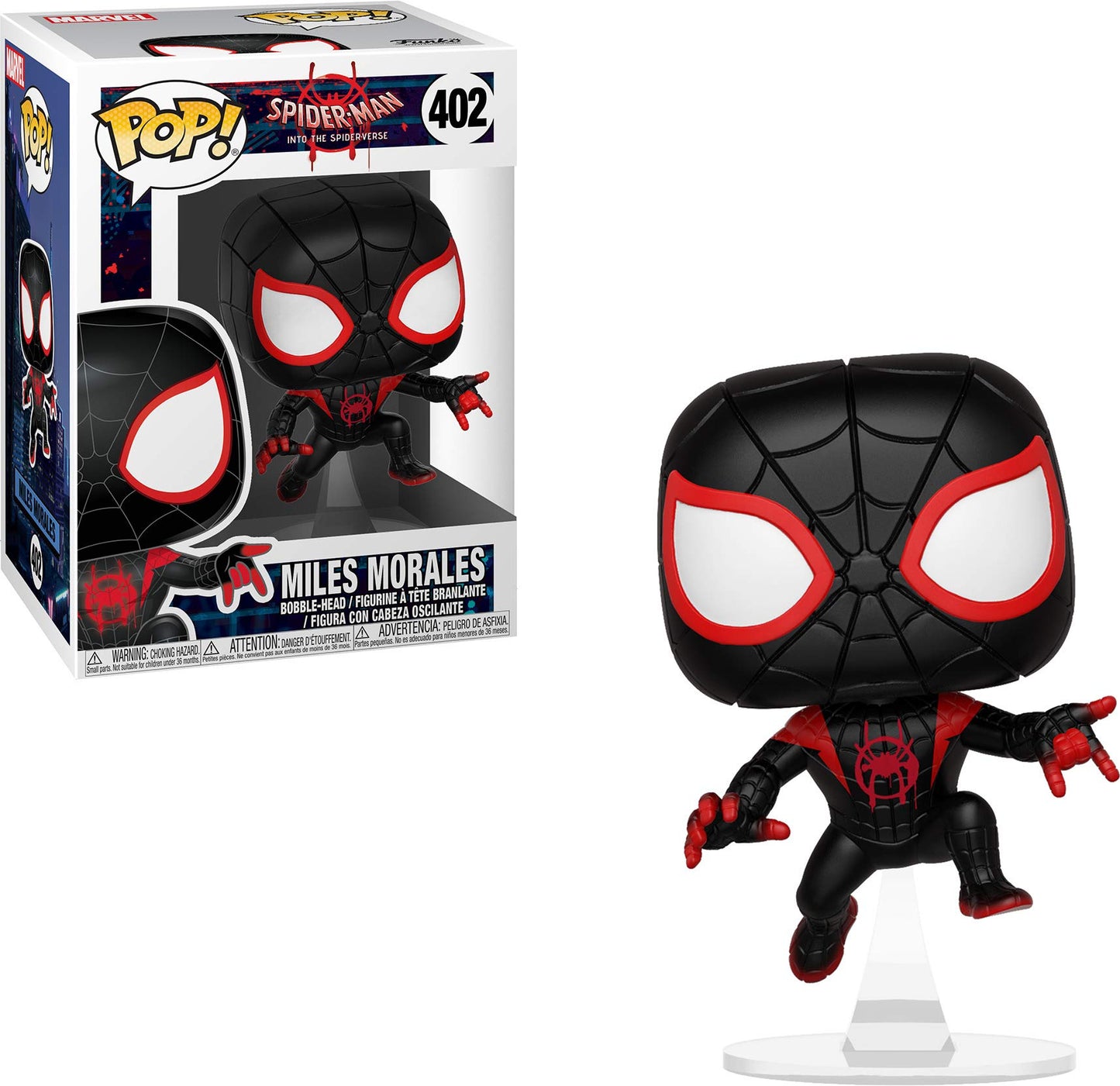 Funko POP! Marvel: Animated Spider-Man Movie - Miles Morales Spider-Man