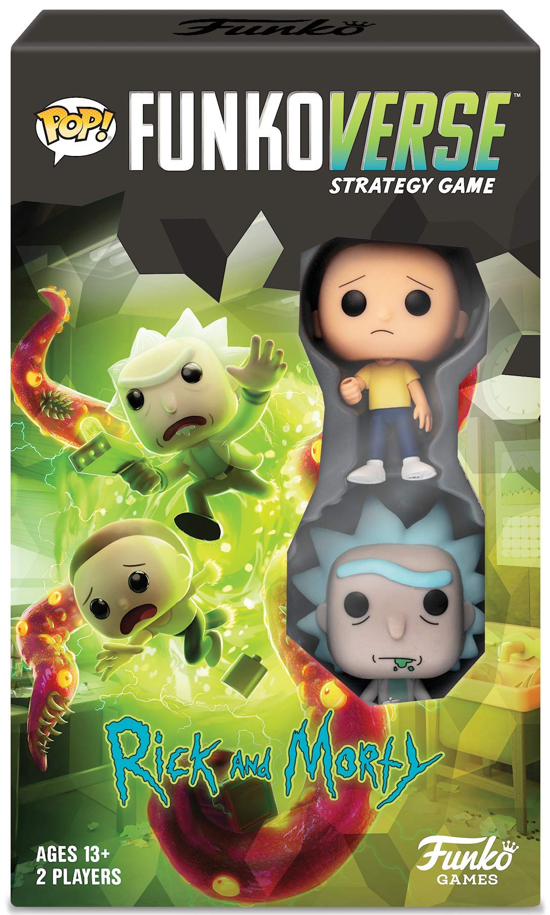 Funkoverse Strategy Board Game: Rick & Morty Theme Set, Expansion Pack 2 Players