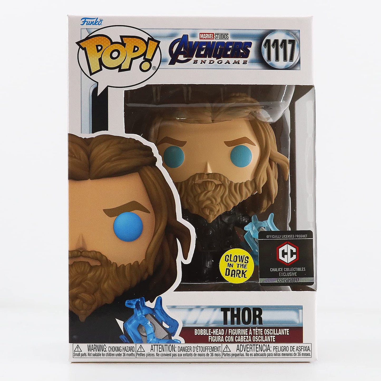 Funko POP! Marvel Avengers Endgame Thor with Thunder #1117 Exclusive