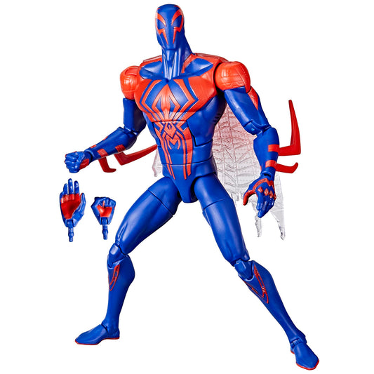 Marvel Legends Series Spider-Man: Across The Spider-Verse Spider-Man 2099 6-inch Action Figure Toy, 2 Accessories