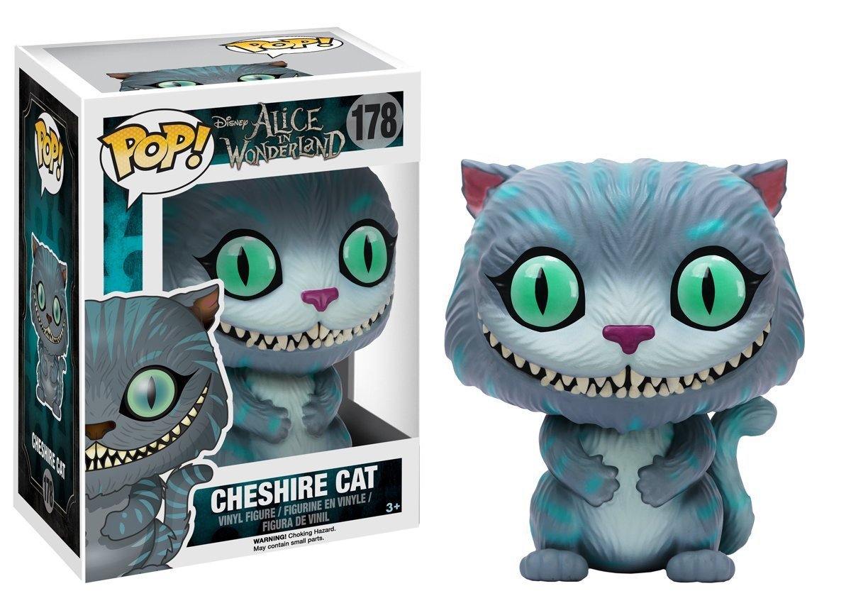 Funko POP! Disney Alice in Wonderland Flocked Cheshire Cat #178 Exclusive