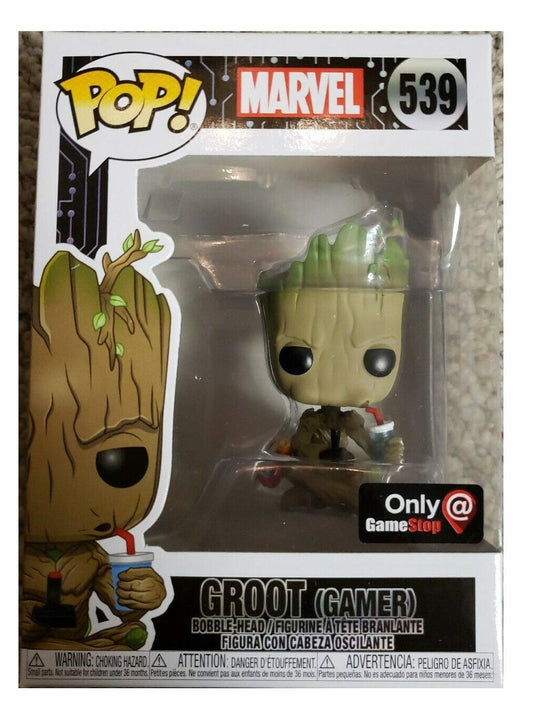 Funko POP! Marvel Gamer Groot Sitting Exclusive