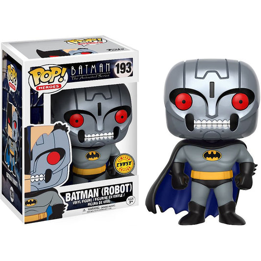 Funko POP! Batman The Animated Series CHASE Robot Batman Figurine