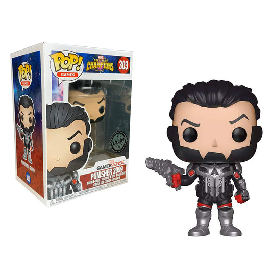 Funko POP! Marvel Contest Of Champions Punisher 2099 Exclusive